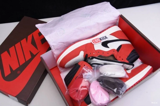Bmlin JORDAN AIR SCOTT HIGH 1 100(RED) - RETRO TRAVIS OG CD4487 X 0729
